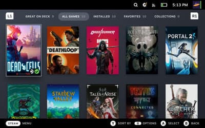 کنسول دستی استیم دک اولد (steam deck oled)