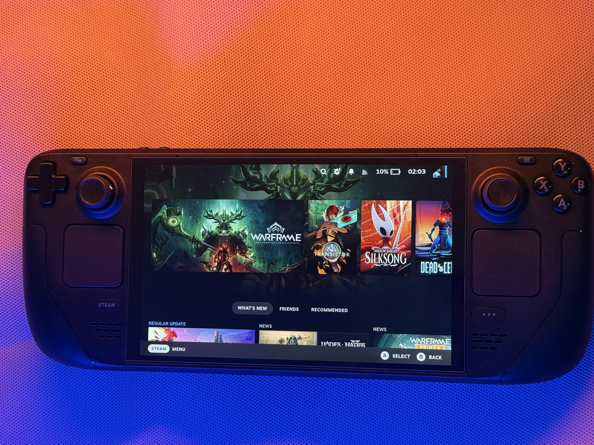 کنسول دستی استیم دک اولد (steam deck oled)