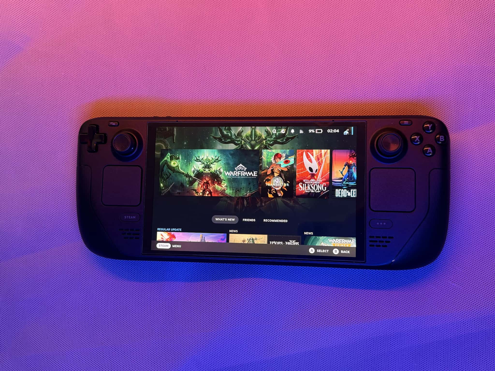 کنسول دستی استیم دک اولد (steam deck oled) - تصویر 8 از 14